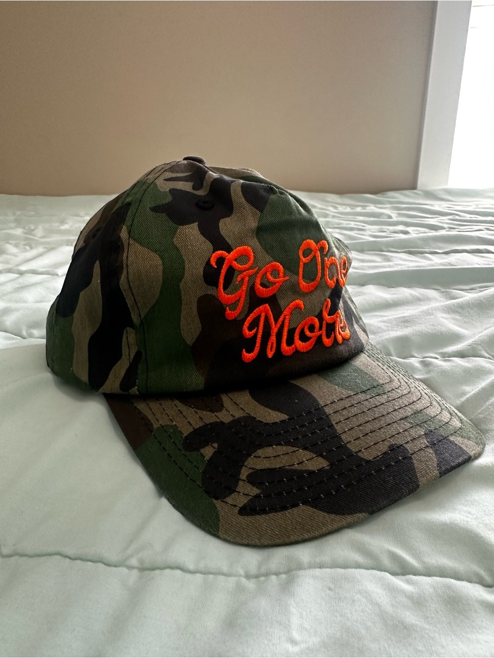 BPN Go One More camo hat